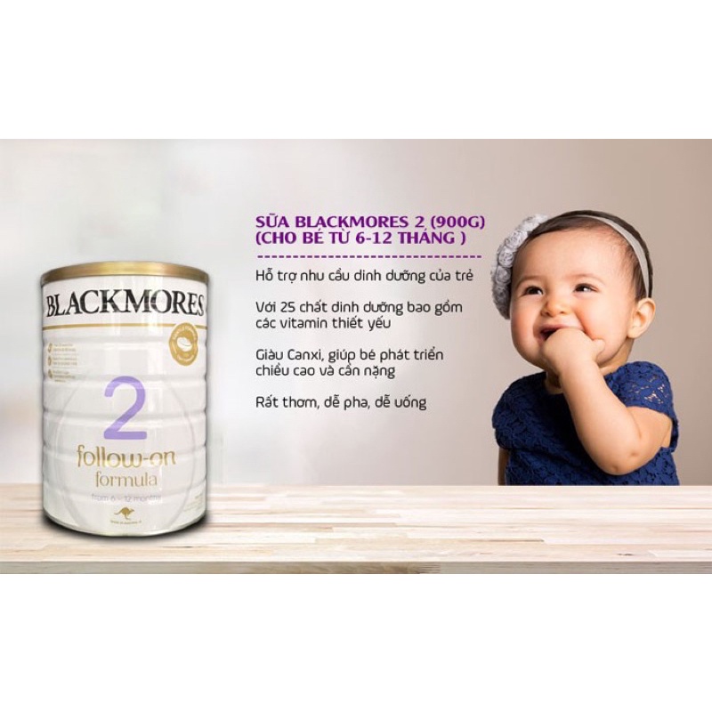 Sữa Blackmore Folloe On Formula 900g