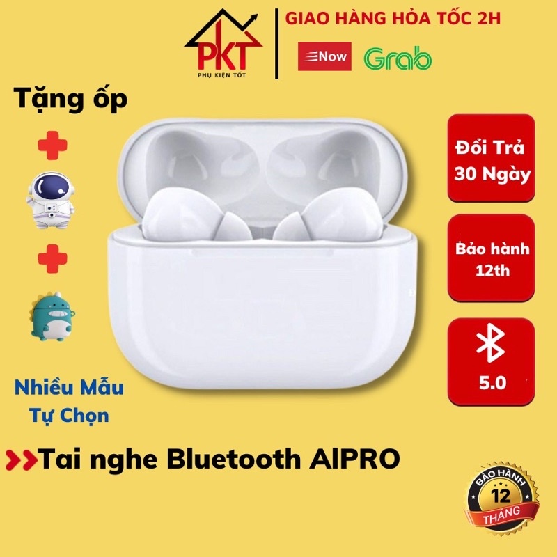 AP Pro 2 - Tai Nghe Bluetooth Không Dây Pro 2 Cảm Biến Đa Điểm Định Vị / Đổi Tên / Sạc Không Dây - Bảo hành 3 Tháng