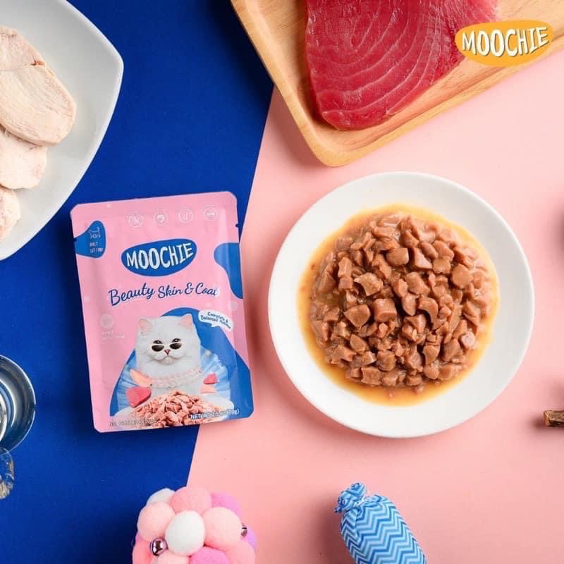 Pate MOOCHIE dành cho mèo gói 70gr