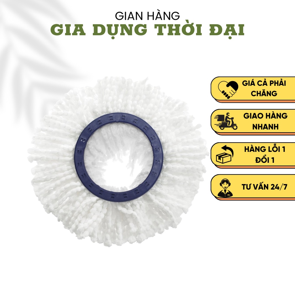 Bông Lau Nhà 360 Omega Mop Đài Loan - Hỗ Trợ Lau Nhà Vượt Trội
