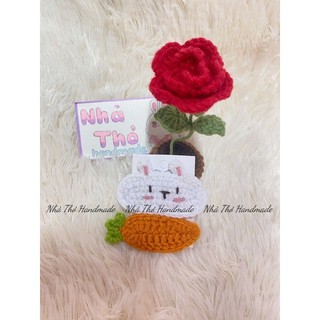 [ Handmade ] KẸP TÓC LEN