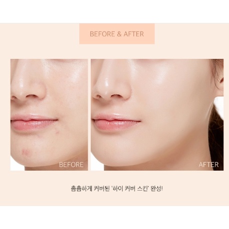 Phấn Nước Missha Magic Cushion Cover Lasting SPF50+ PA+++ 15g