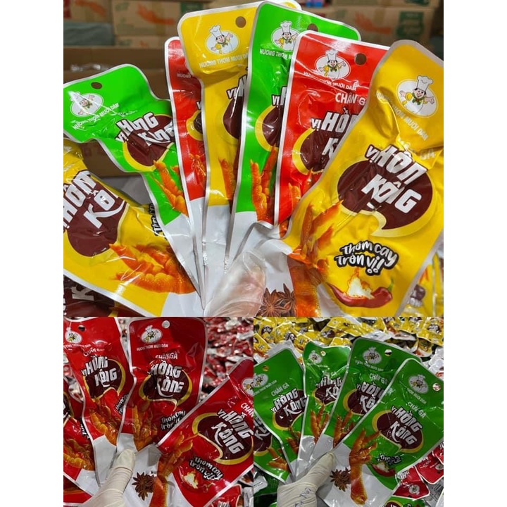 5 CHIẾC CHÂN GÀ CAY GIÒN THẤM VỊ CAY NGON