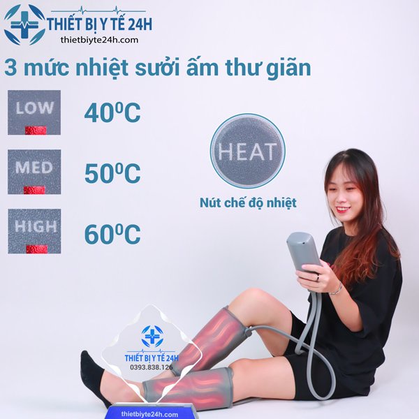 Máy massage chân, máy mát xa xoa bóp bắp chân, đùi, bắp tay cho người cao tuổi MTJ-1, MTJ-2