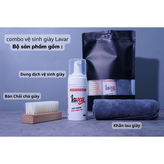 Bộ xịt BỌT vệ sinh giày Lavar
