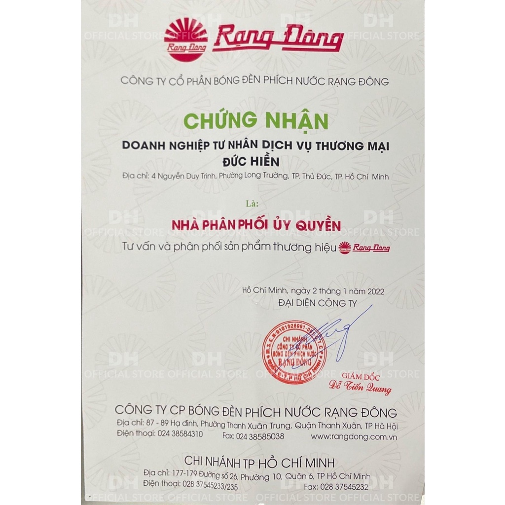 Phích nước giữ nhiệt Rạng Đông 1 Lít INOX RD-1040 ST2.E - Hàng chính hãng