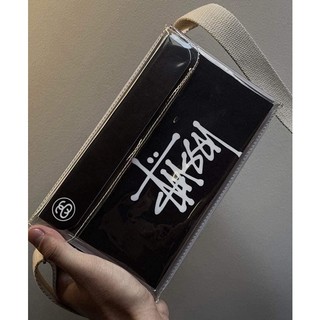 [Custom] Túi Box Custom Stussy đen/Trắng