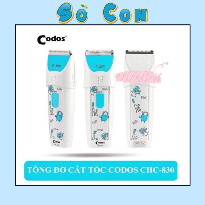 Tông đơ cắt tóc cho bé Codos CHC-830 / Tông đơ trẻ em