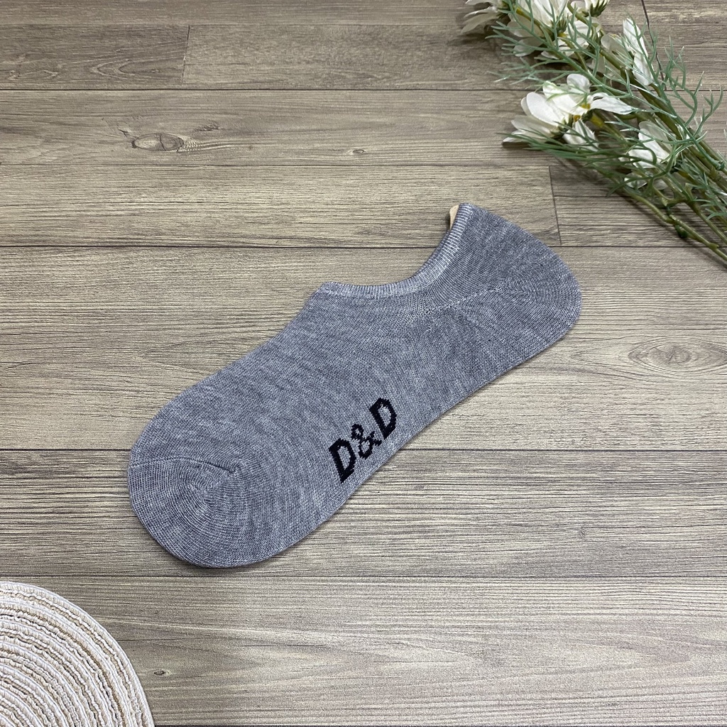 Tất vớ lười nam nữ thời trang unisex 3 màu cơ bản phối chữ trẻ trung - TV19