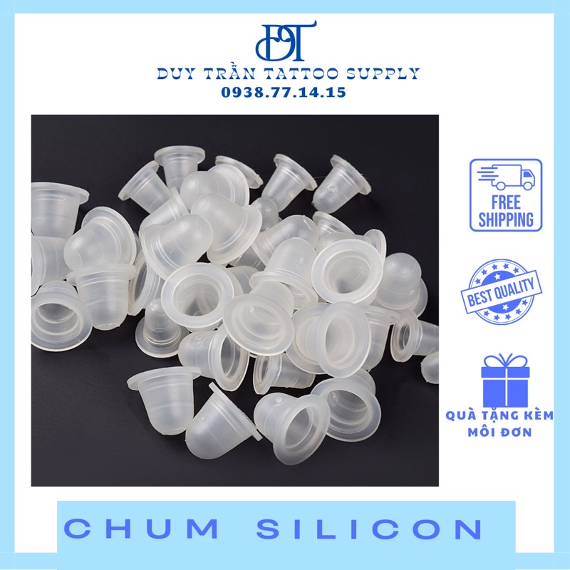 CHUM MỰC SILICON ( BỊCH 100 CÁI )