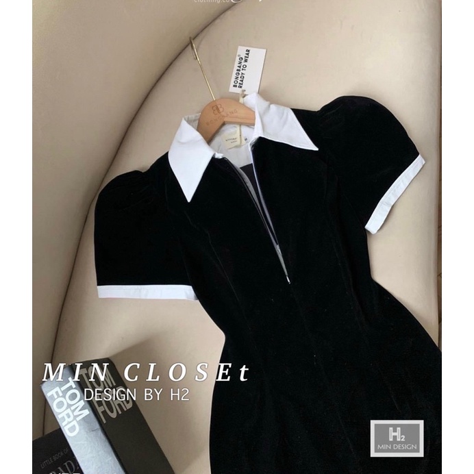 Váy nhung cổ sơ mi trắng - 𝐕𝐘.𝐂𝐋𝐎𝐓𝐇𝐄𝐒 𝐂𝐇𝐔𝐘𝐄̂𝐍 𝐇𝐀̀𝐍𝐆 𝐐𝐔𝐀̉𝐍𝐆 𝐂𝐇𝐀̂𝐔 𝐂𝐇𝐈́𝐍𝐇 𝐇𝐈𝐄̣̂𝐔