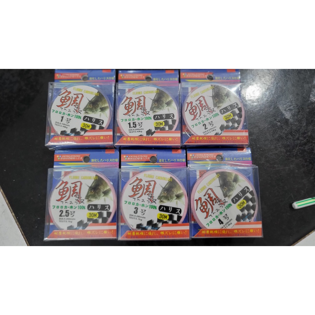 Cước câu thẻo Fluoro Carbon con cá