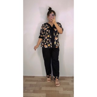 Đồ Lam Hoa nơ cổ Bigsize ( 69kg đến 95kg )