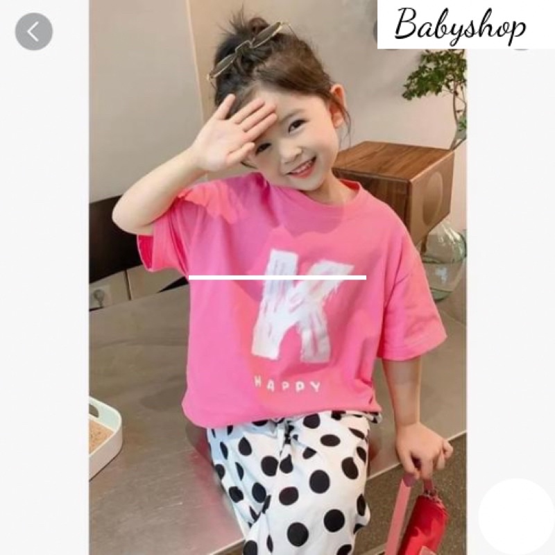 Áo phông trẻ em chất cotton mát lạnh, đủ size 12-39kg cho bé