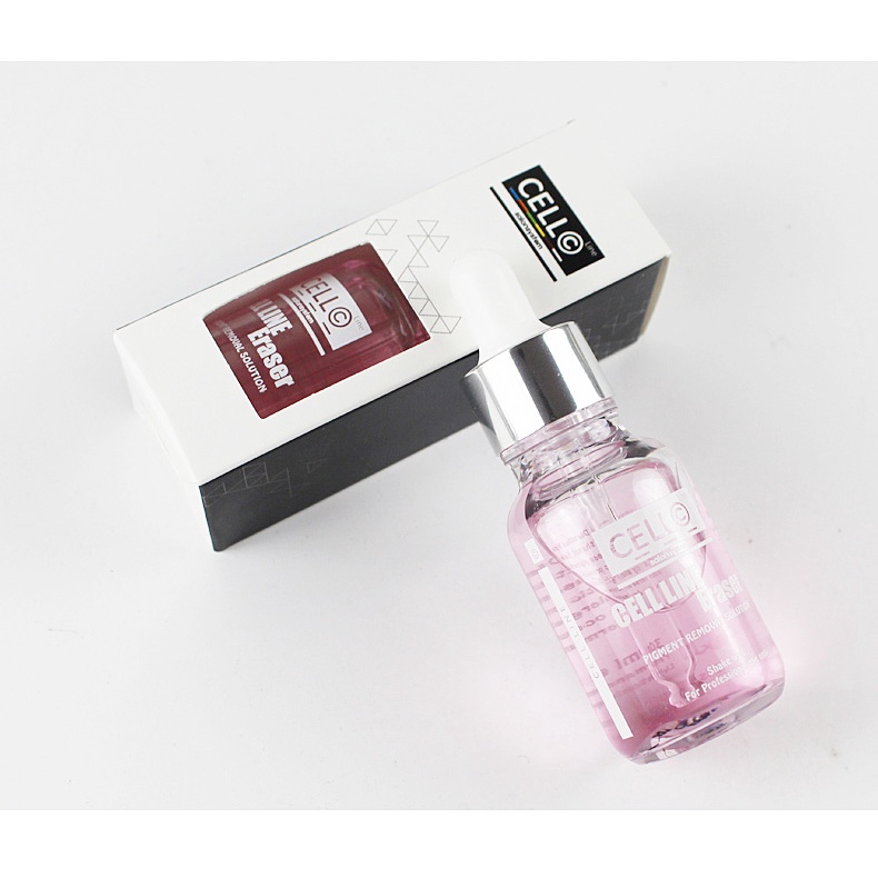 Xóa xăm Cello 30ml (🎁Tặng+ Freeship💝) Xóa xăm chân mày phun xăm thẩm mỹ Spa - Thần dược xóa xăm CELLO Hàn Quốc