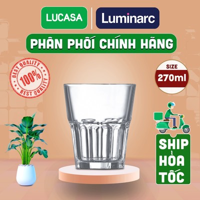 Ly Thủy Tinh Arcoroc Granity 270ml - Loại Thấp Cường Lực L0781 | Phân Phối Chính Hãng