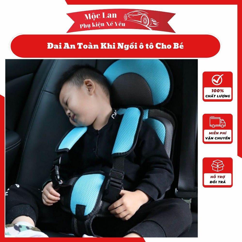 Đai ghế ngồi ô tô an toàn cho bé-Đai an toàn cho bé khi di chuyển trên ô tô có 8 màu khác nhau