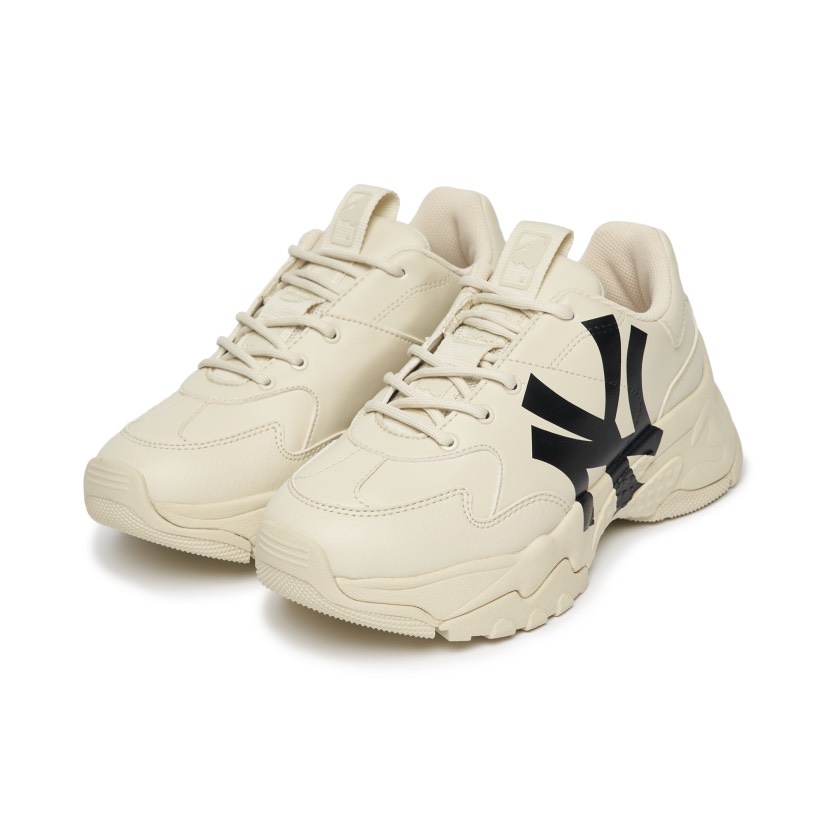 *CHÍNH HÃNG* Giày thể thao MLB Chunky New York màu TAN - Code: 3ASHC101N-50BGS