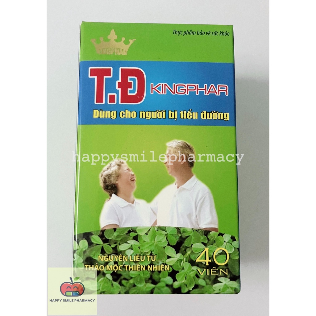 T.Đ Kingphar – Viên uống kiểm soát đường , hỗ trợ ngăn biến chứng tiểu đường