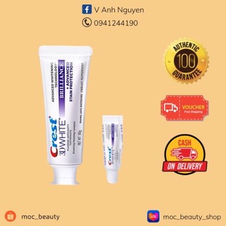 [Bản Trung] Combo 2 Tuýp kem đánh răng Crest (90g + 20g)