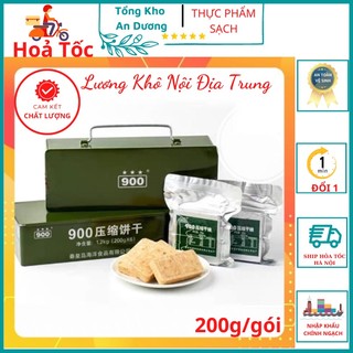 Lương khô 3 sao hộp sắt 1,2kg nội địa trung tkad