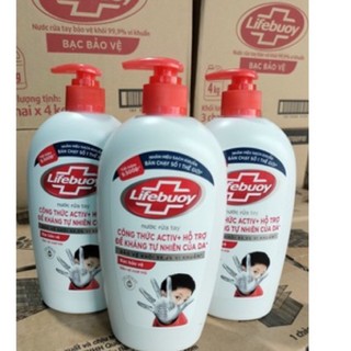 Liifebuoy rữa tay chai 500ml màu đỏ
