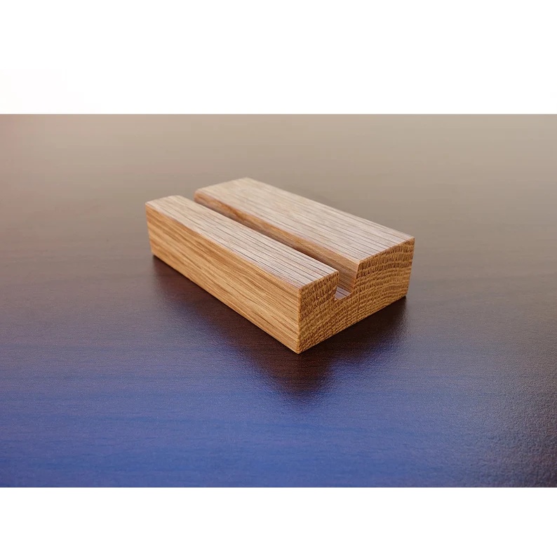 Đế đựng thẻ visit cao cấp bằng gỗ MetaWood, chất liệu gỗ Muồng Đen tự nhiên, gỗ nguyên khối