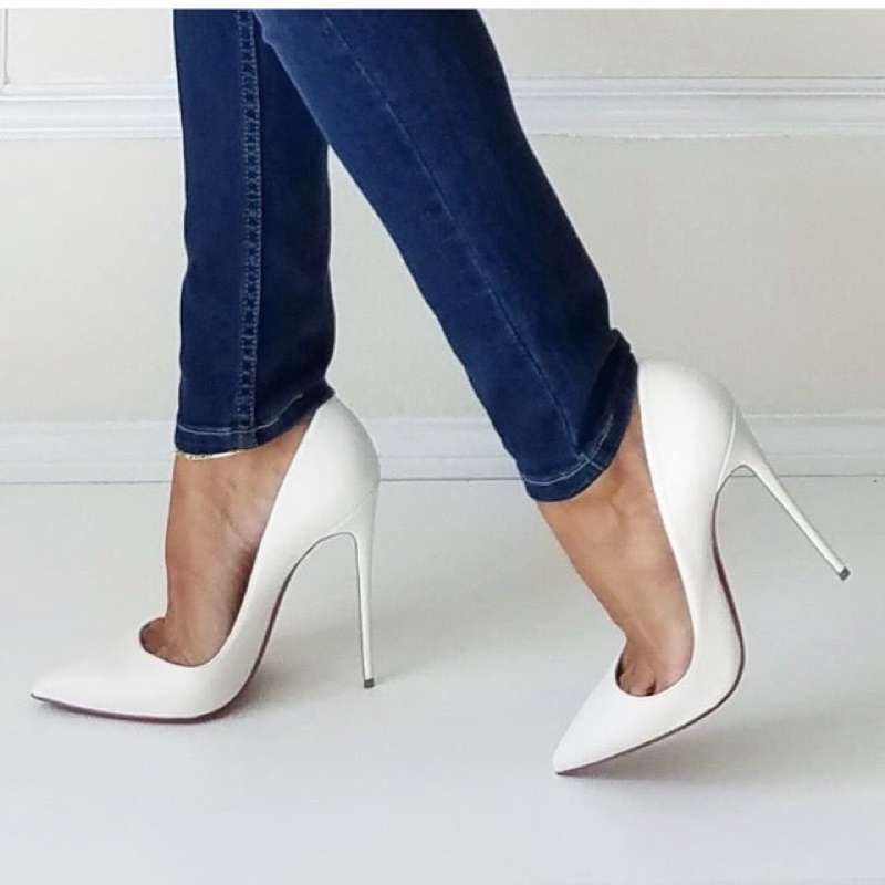 Giày Dép Bít Mũi Cao Gót Nhọn 11P  - Hàng Cao Cấp - Full Size 34-42