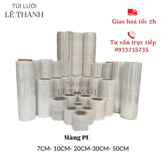 Màng pe quấn bụng 7cm, 10cm, 20cm, 30cm, 50cm hàng chuẩn