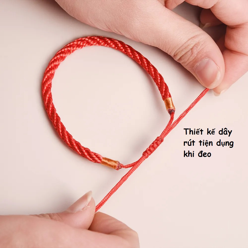 Vòng tay chỉ đỏ may mắn, Bền vĩnh viễn