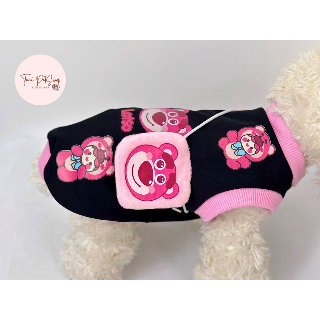Áo Cho Chó - Áo Ba Lỗ Gấu Lotso - Quần Áo Cho Chó Mèo Thú Cưng Cao Cấp Tanipetshop