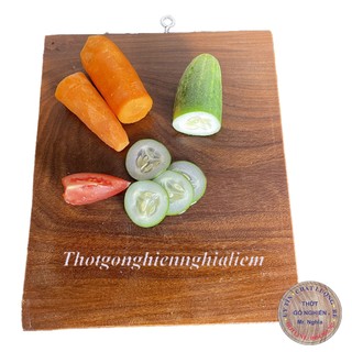 THỚT GỖ NGHIẾN HÌNH CHỮ NHẬT 23*27*1,5cm- THỚT THÁI