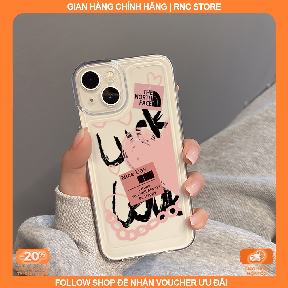 Ốp lưng Iphone X/XR/11 Pro/12/13 PM/14+/....dẻo trong Space viền camera hình Ah Oh