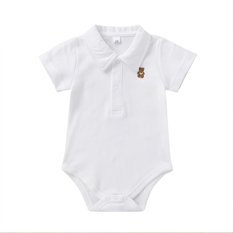 Áo Body Polo Thêu Gấu Chất Đẹp Cho Bé - Phom rộng