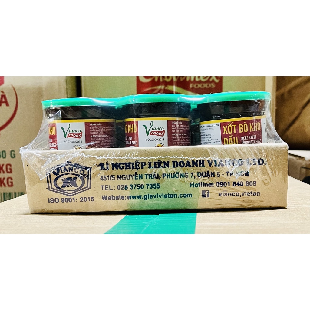 Bò kho dầu Vianco hũ