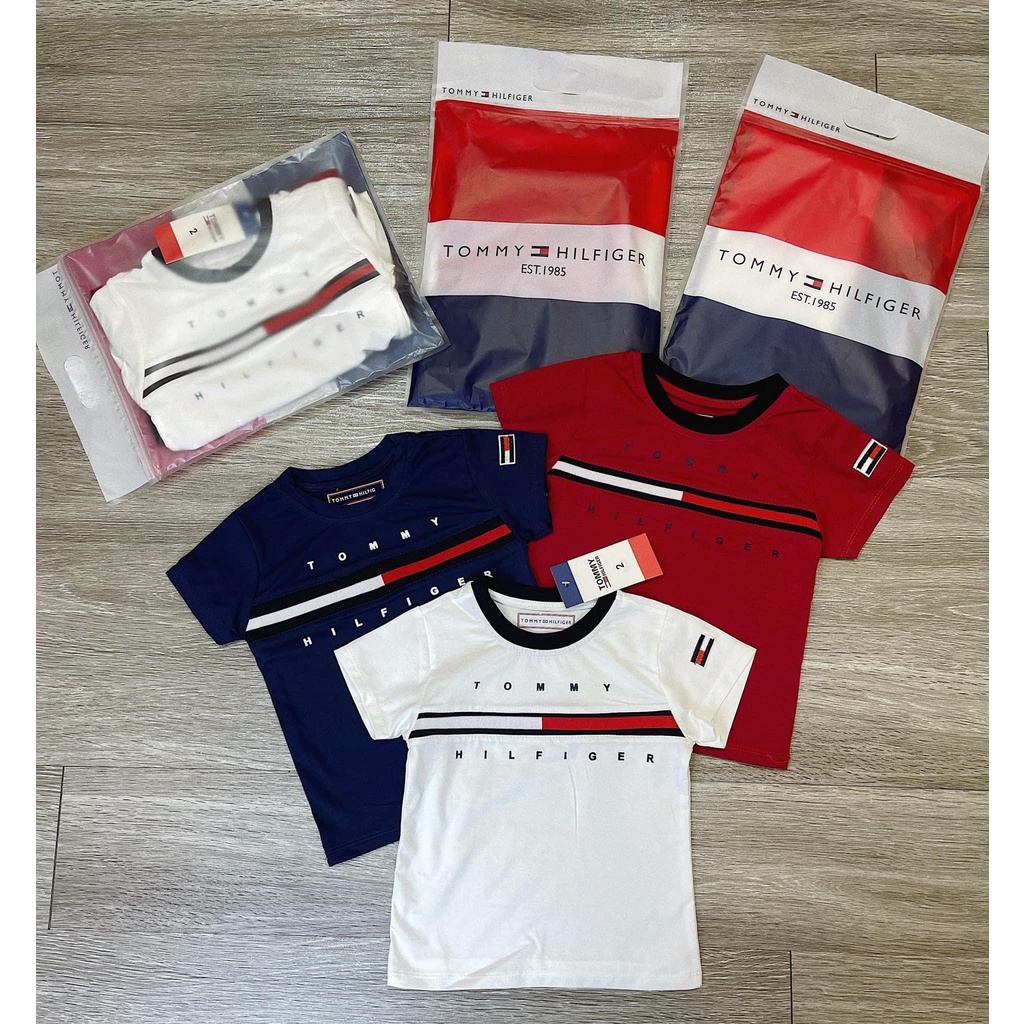 Com bo 3 áo TOMMY siêu hot mùa hè 2023 cho bé trai - gái  SHOP BÔM BÔM KIDS