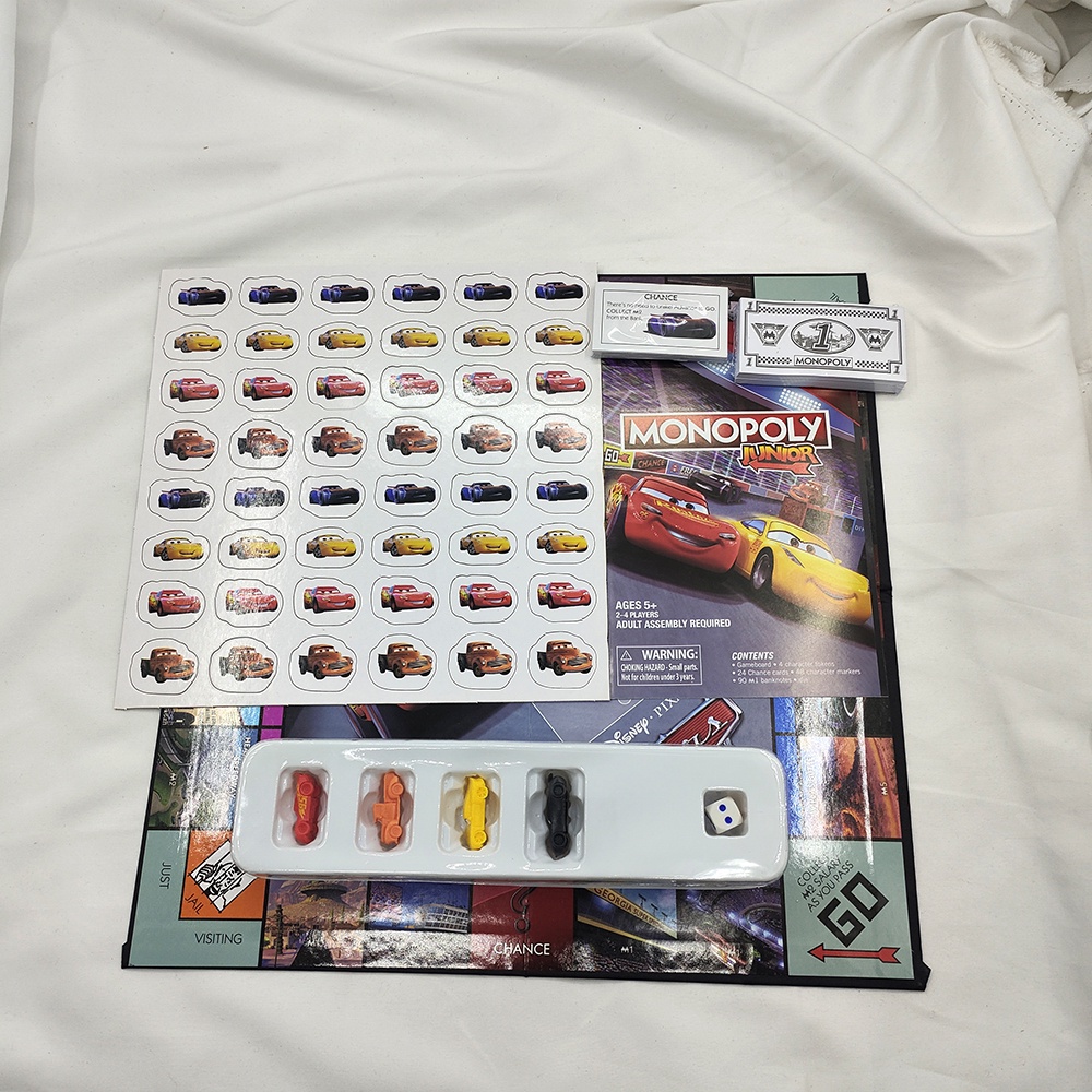 Bộ Trò Chơi Board Game Monopoly Cờ Tỷ Phú Cars Vui Nhộn Chất Lượng Cao BG27-14