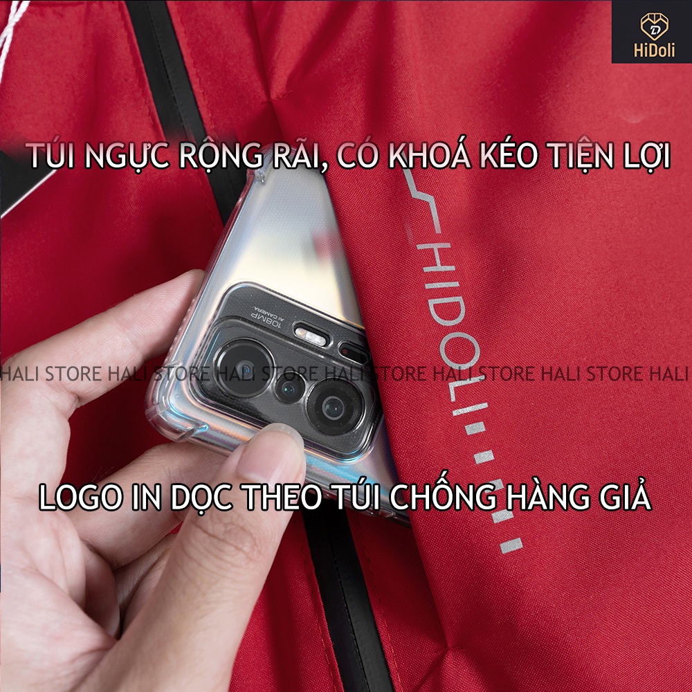 Áo khoác gió nam nữ HiDoli mẫu mới 2022, Áo khoác gió nam nữ 2 lớp HiDoli mẫu mới nhất | BigBuy360 - bigbuy360.vn