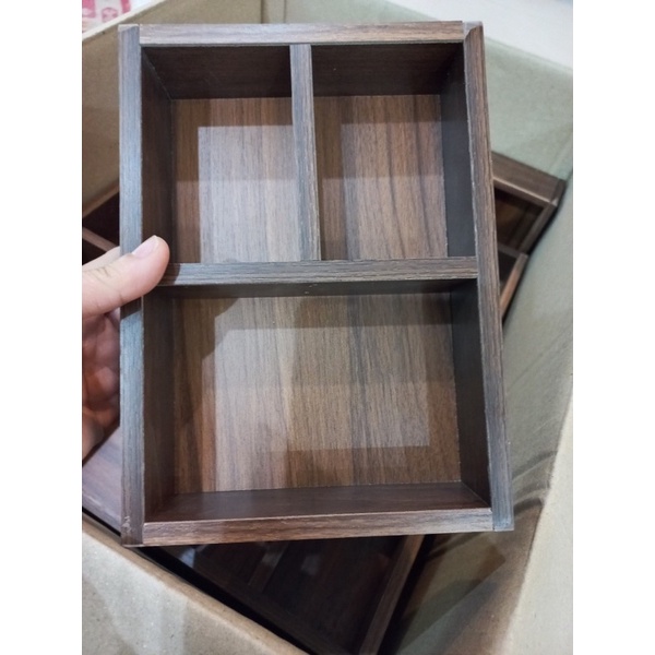 Khay gỗ đựng phấn và khăn lau bảng, khay đa năng hàng chuẩn