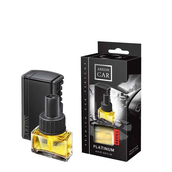 Nước hoa ô tô khử mùi hôi xe Areon hương Gold, Platinum, Vani, Romance, Spring kẹp cài cửa gió điều hòa ĐNB