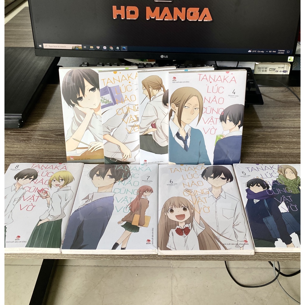 Truyện Tranh - Tanaka lúc nào cũng vật vờ