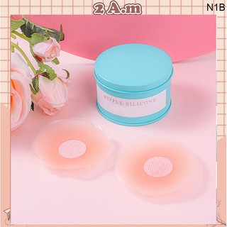Miếng dán ngực silicon cao cấp hộp 5 cặp siêu mỏng bám dính cực tốt 5am