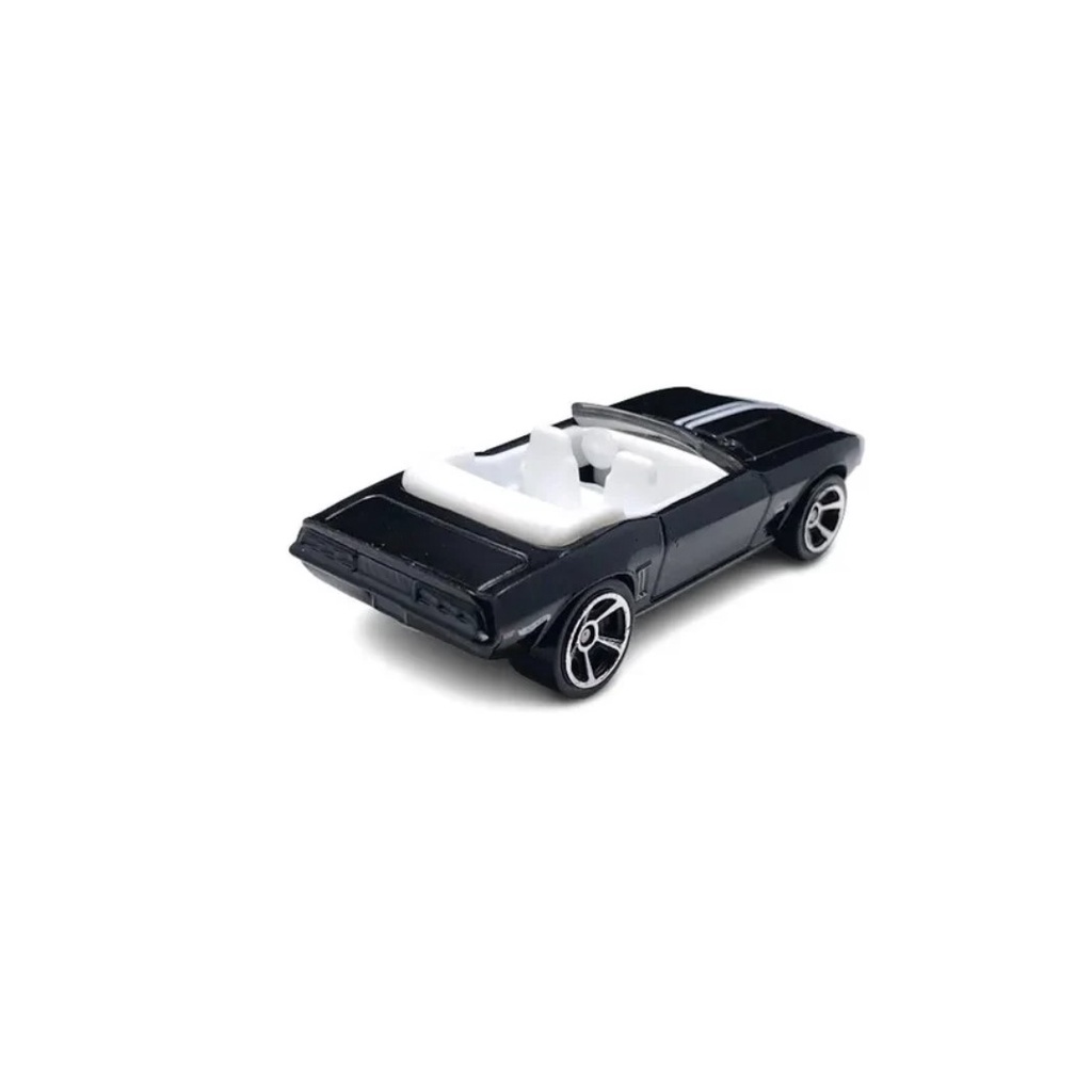 Ducstore.vn Xe mô hình HCV72 Hot Wheels 69 Camaro Convertible - Black-Card US