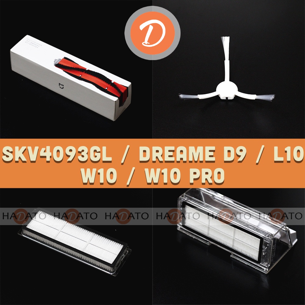 Phụ kiện robot Xiaomi Vacuum Mop SKV4093GL Dreame D9 Dreame Bot Z10 Pro F9 D9 Pro D9 Max Mijia Mop 1C | BigBuy360 - bigbuy360.vn