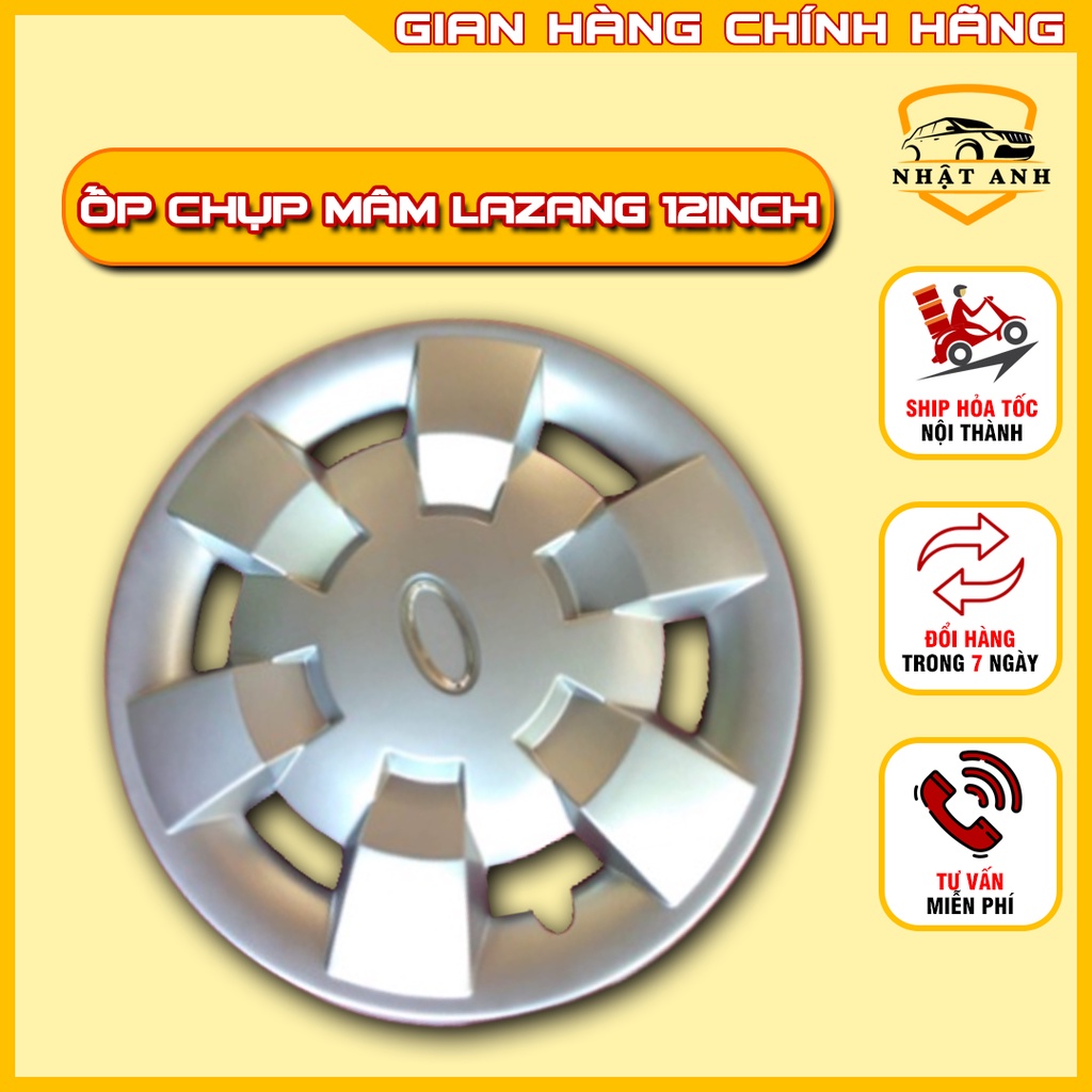Ốp Chụp Mâm ( Lazang ) ô tô ( 14inch ) SAMJI KOREA ( 1 bộ gồm 4 chiếc )