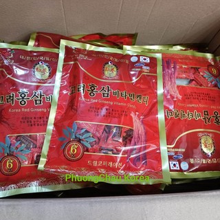 Kẹo hồng sâm vitamins hàn quốc 200g
