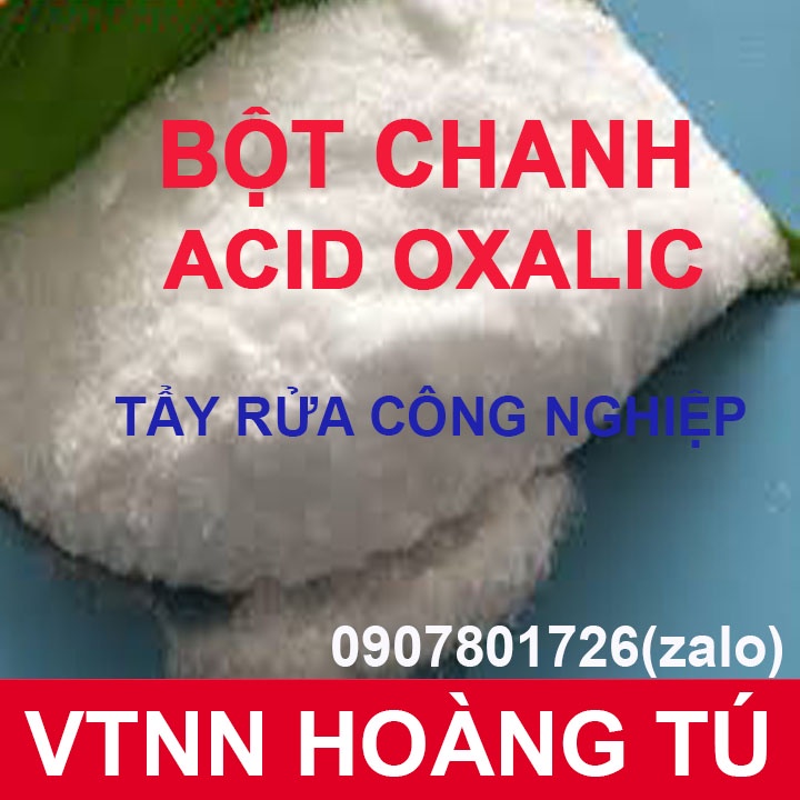 Bột Chanh Tẩy Rửa Công Nghiệp, Tẩy Trắng Quần Áo Mốc Ố vàng, a.xit oxalic