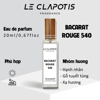 Nước hoa Maison Francis Baccarat Rouge 540 chính hãng Le Clapotis thơm lâu