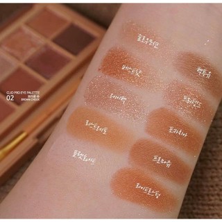 Bảng phấn mắt Clio 02 - Brown Choux