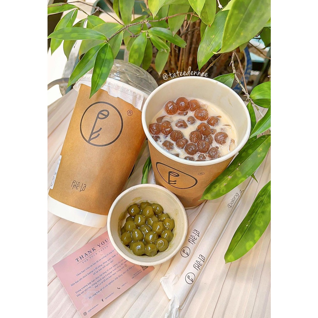 SET TRÀ SỮA Ô LONG NHÀI ĐẬM ĐÀ NHƯ TRÀ SỮA PHÊ LA